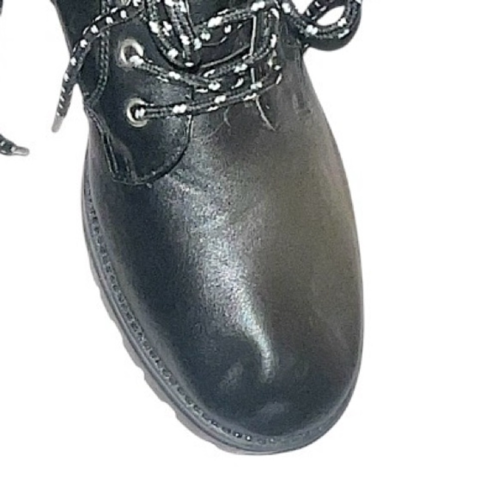 𝐁𝐄𝐋𝐋𝐀 𝐌𝐀𝐑𝐈𝐄 | CLASSIC BLACK COMBAT BOOTS - Picture 7 of 10